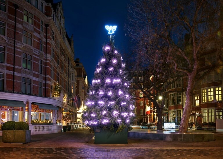 Những cây thông Noel rực rỡ nhất ở London trong ngày lễ Giáng Sinh