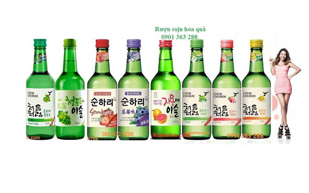 SOJU quốc túy của người Hàn Quốc